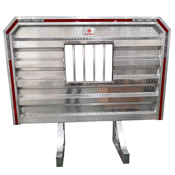 Стэлажы для галаўнога болю ў алюмініевым корпусе запасных частак грузавіка