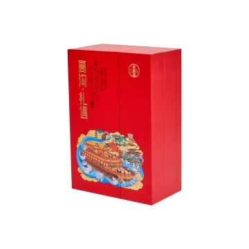 Foldable Cardboard Wine Packaging Box