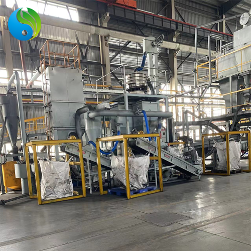 Waste Lithium Battery Recycling And Processing Production Line Lithium Battery Pole Piece Crushing Separation Sorting Machine