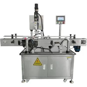 Automatic Servo Plastic Bottle Cap Screwing Machine