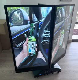 Portable Double-Sided Outdoor LCD Signage for Retail