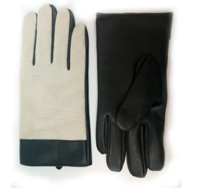 Mens leather gloves black mens leather gloves