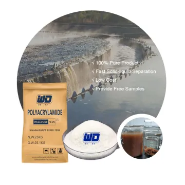 Best Selling Flocculant 90% Polyacrylamide Pam NPAM for Water Treatment