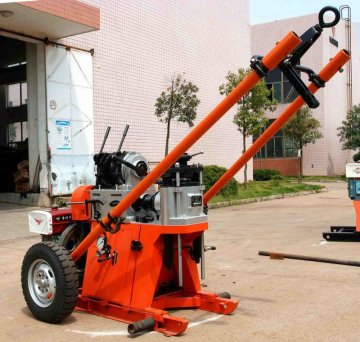 GY-100 manufactural water well drill machinery portable engineering drilling rig