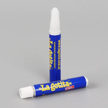 Super Adhesive Glue And Automotive Grease Aluminium Tube