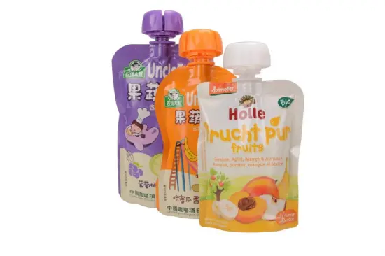 Anti- Chew Spout Food Pouch for Baby