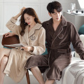 couple pajamas autumn and winter coral fleece