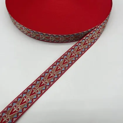China Wholesale Ethnic Jacquard Webbing for Bags and Clothing Suppliers