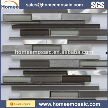 Manufacturer Wholesale Cheap glass mosaic kitchen backsplash tile