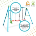 Outdoor playground high quality 4-Station Swing Seat