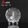 ATO Glass plate Special Clear Disposable glass Plates