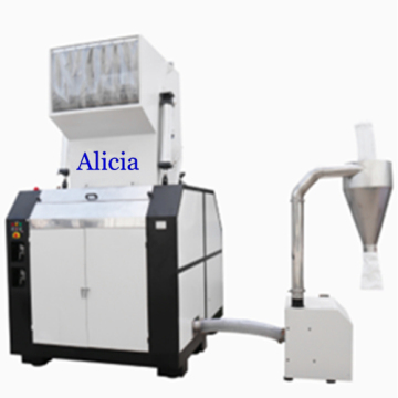 hollow plastic soundproof industrial crusher with collector