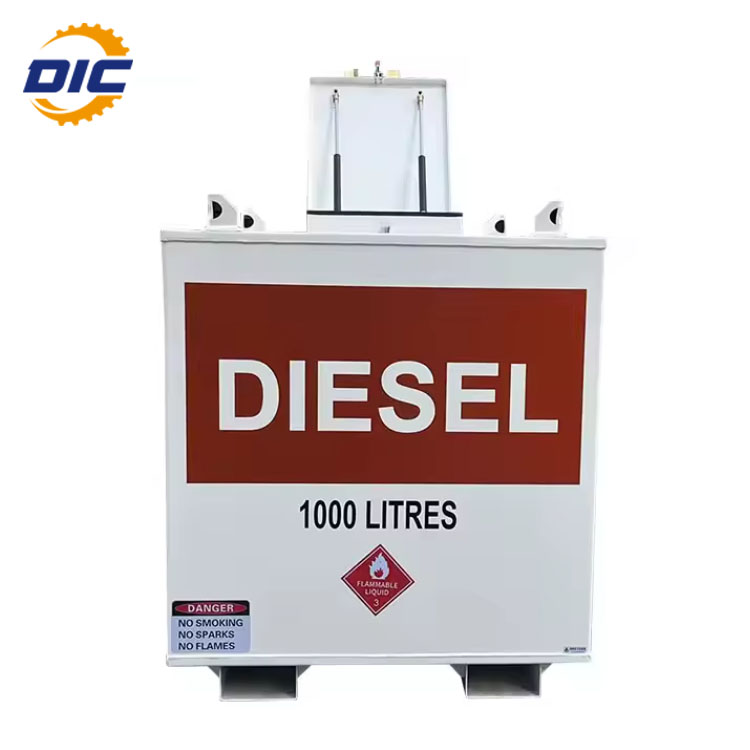 Mobile Station Gasoline Diesel Tank With Pump