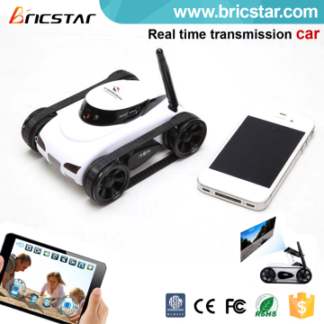 App control 2.4G FPV mini tank with 0.3MP camera