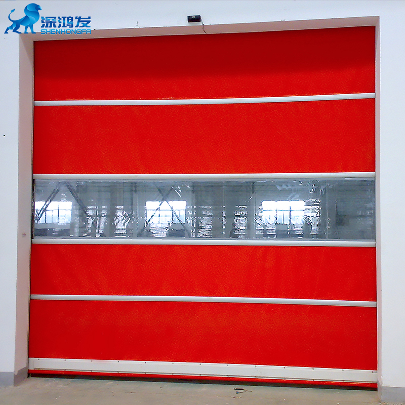 For Car Wash Room PVC High Speed Door