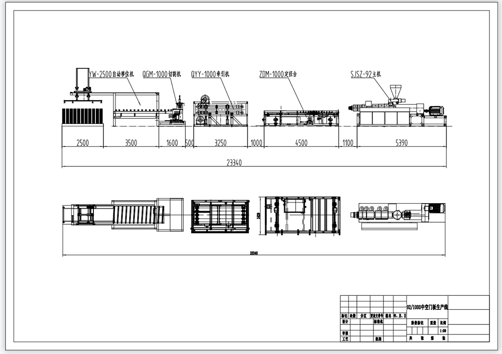 Wood-Plastic Door Panel Production Line
