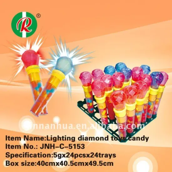 Lighting diamond/light candy/Standing Flash Candy toy