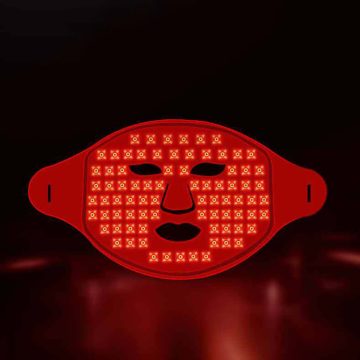 Maschera facciale a infrarossi a infrarossi colorato di terapia facciale della luce wireless