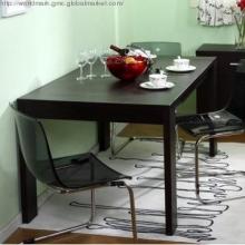 Dining Table with Paper Foil Finish for Dining Room