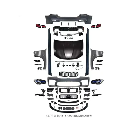 BMW 5 Series F10 F18 2012-2020 M5 Body Kit - Front Rear Bumper, Grille, Hood, Lamps, Fender, Side Skirts
