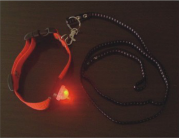 waterproof animal neck flash