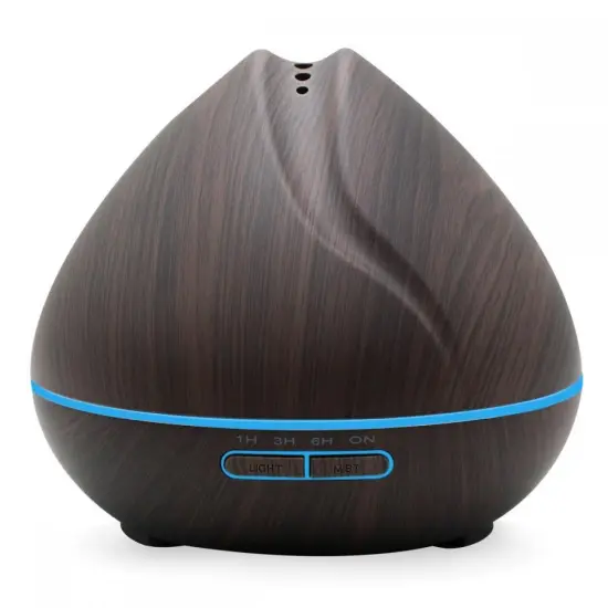 400ml Mist Humidifier Electric Wood Humidifier Diffuser