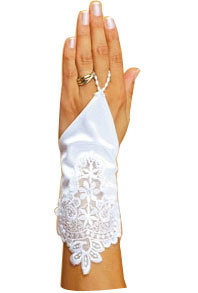 Lady Fingerless Satin Bridal/Wwedding Gloves (JYG-29310)