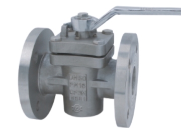PTFE Sleeve Plug Valve CF8 for gas