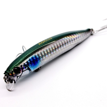 AOCLU Floating Minnow Fishing Lure 105mm for Sea Bass - Easy Cast with Magnet Weight Transfer