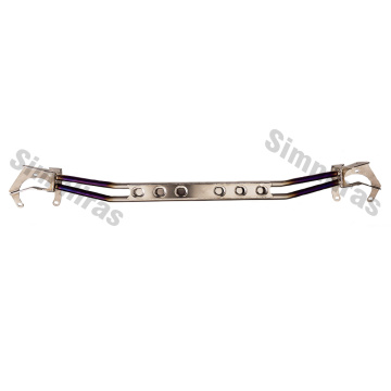 Sliver rostfreier Vorderturmstange für Subaru WRX &amp; STI 15-21