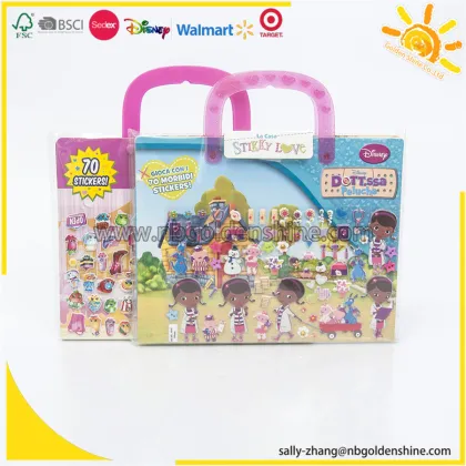 Shopkins Take-Along Sticker Play Scene