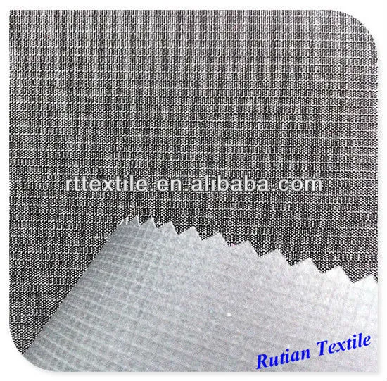 Polyester 150D ribstop 1mm PVC REACH fabric