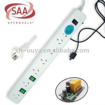Australian power board standby saver for TV (OY-AP06K)socket with switch