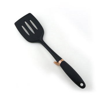 Nonstick Kitchen Nylon Slotted Turner With PP Handle