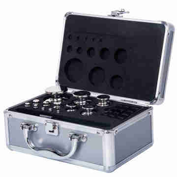 Edelstahlkalibrierungsgewichte Set OIML E1 E2 F1 F2 M1 1MG-20 kg