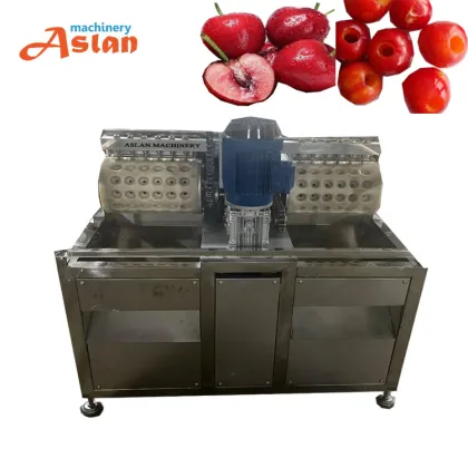 Cherry Core Seed De-Pitting Machine / Fresh Cherry Seed Pitting Machine