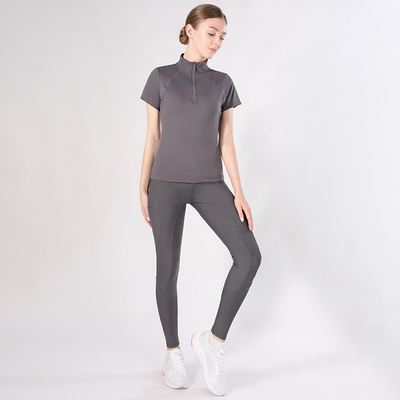 Colors Zipper Women Equestrian Baselayer