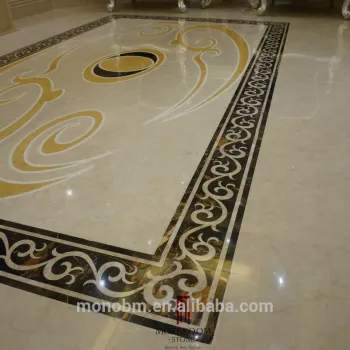 Italy Black Marble Tiles, Marble Border Design, Skirtings, Water jet Marble Border ,Marble Flooring Decos, Border Line
