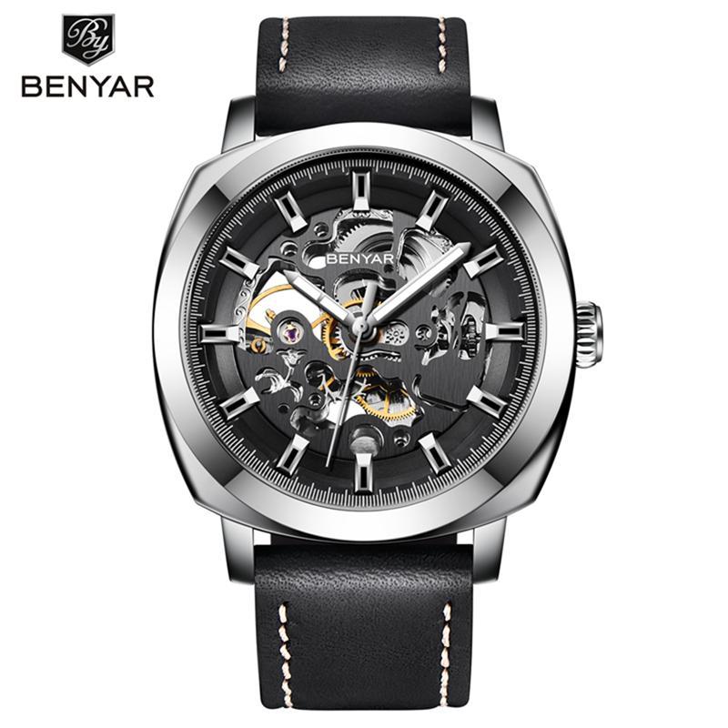 By Benyar Watch 5121 Automatic Mechanical Movement Waterproof Sport Luxury Watches for Men