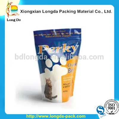 New Custom Plastic Pet Food Bags