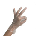 Przezroczyste, przezroczyste, bezpudrowe jednorazowe rękawiczki z PVC