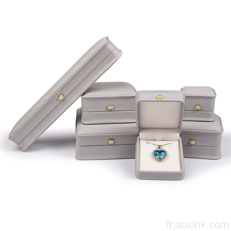 Velvet Jewelry Box Organisateur Organisateur Packaging Custom