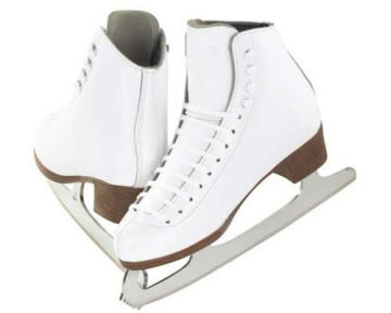 Customized Girls Ice Dance Blades / Figure Skating Blades With Pvc Upper