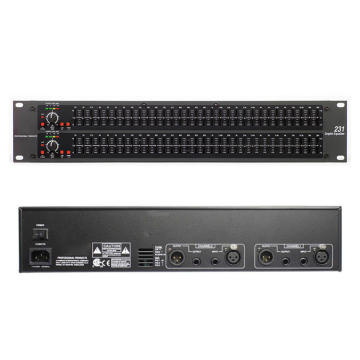 Professional Audio Wholesale: Dual 31-Band Graphic Equalizer for Karaoke and Sound Performance - EIF 231s