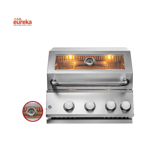 Gas Burner Versatile Cooking Equipment 3+1 burner bbq grill for Outdoor Culinary Adventures