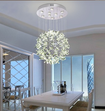 Modern K9 Crystal Raindroctrop lampadario Luciale LED Luce