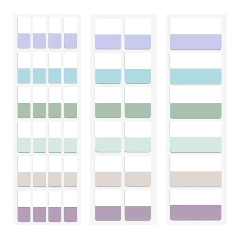 Multicolor Sticky Writable Repositionable Index Tabs & Flags - 240/120 ...