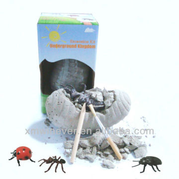 Underground Kingdom Insect Excavation toy kits