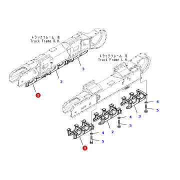 PC2000-11 GUARD TRACK 21T-30-42410