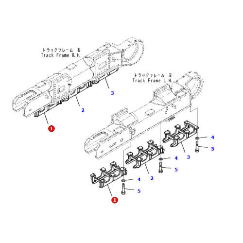 PC2000-11 GUARD TRACK 21T-30-42410